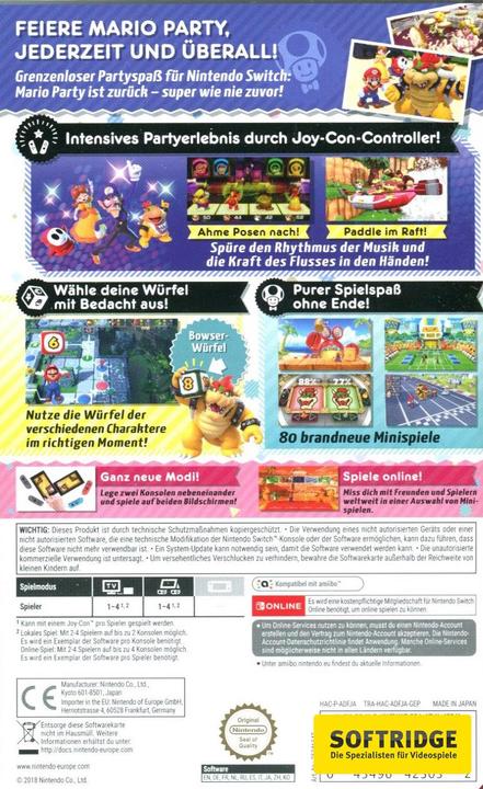 Image du produit Nintendo Super Mario Party (Switch, Multilingue)