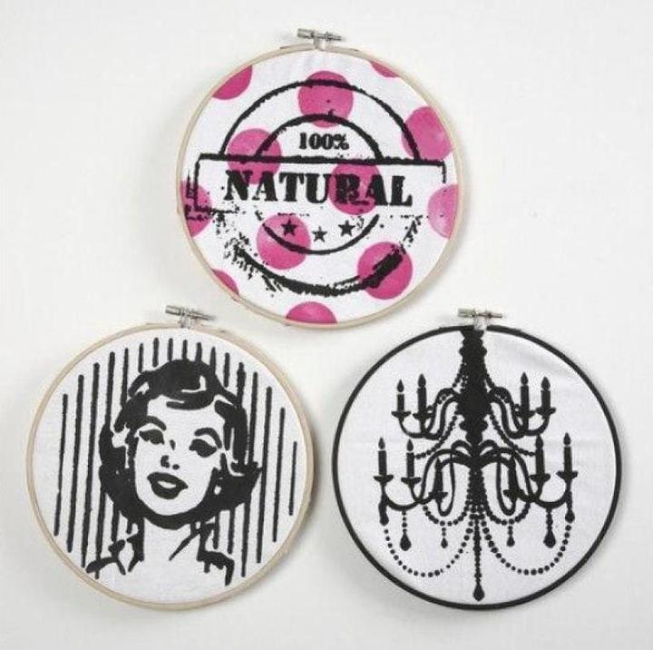 Image du produit Creativ Company Cercle de broderie