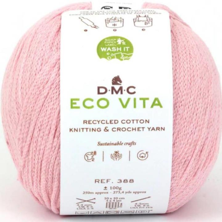 Image du produit DMC Laine Eco Vita 100 g, rose (250 m)