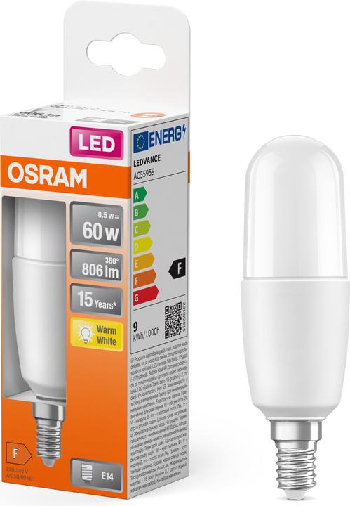Immagine prodotto Osram Bastone della stella (E14, 60 W, 806 lm, 1 x, F)