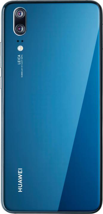 Actual product image Huawei P20 (128 GB, Midnight Blue, 5.80", Dual SIM, 12 Mpx, 4G)