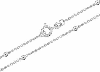 Produktbild Brilio Silver - Sparkling Silver Flower Necklace NCL174W