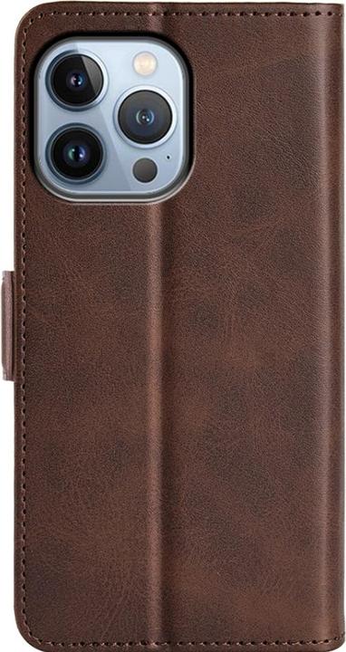 Actual product image Screenguard Apple iPhone 14 Pro Max CardLounge Leather Case (Apple iPhone 14 Pro Max)