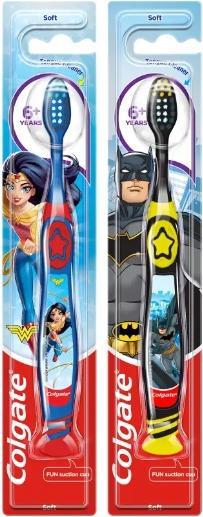 Actual product image Colgate Wonder Woman / Batman 6+ years Soft Kids (Soft, 1 x)