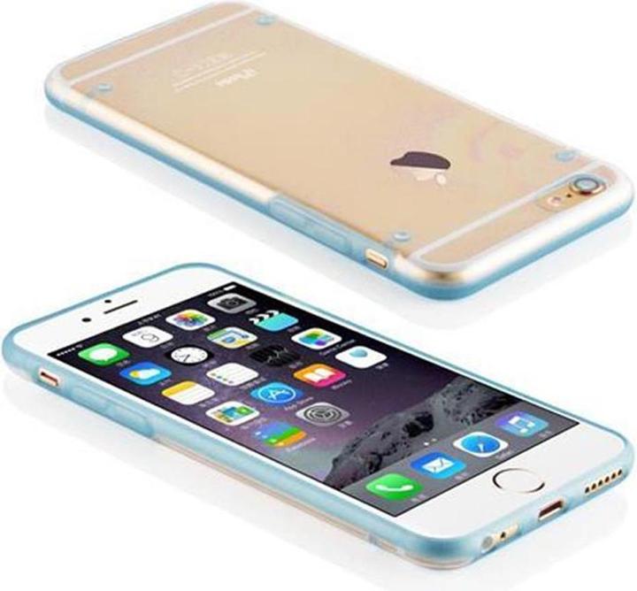 Produktbild Cadorabo TPU Cover Ultra Slim Bunter Rand (Apple iPhone 6)