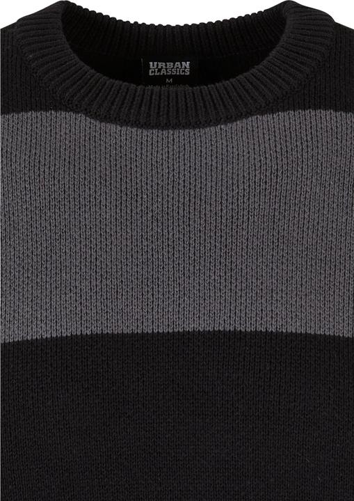 Actual product image Urban Classics Heavy Oversized Striped Sweatshirt (S)