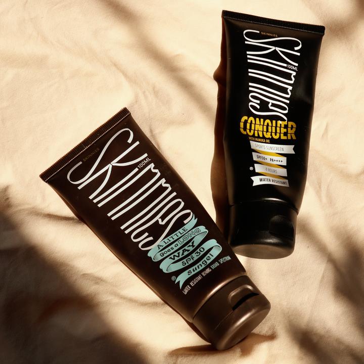 Actual product image Skinnies Conquer (Sun cream face, SPF 50, 35 ml, 40 g)