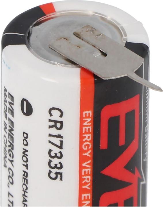 Image du produit Eve Pile CR17335, 2/3A avec contacts imprimés ++/- 7,6mm (1 pcs, 1550 mAh)