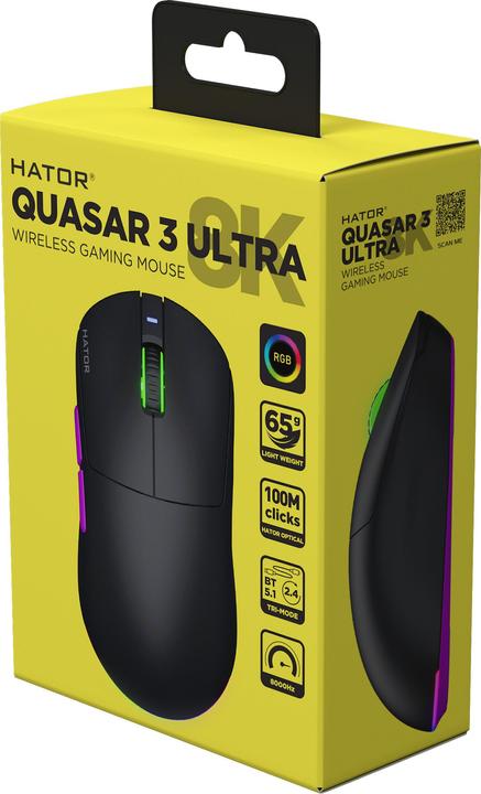 Produktbild Hator Quasar 3 Ultra 8K Wireless (Kabellos)