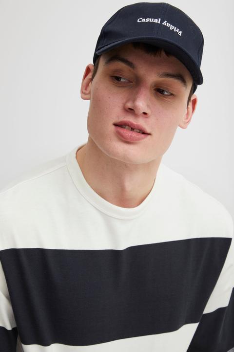 Actual product image Casual Friday CFTue wide striped tee - 20504714 (XL)