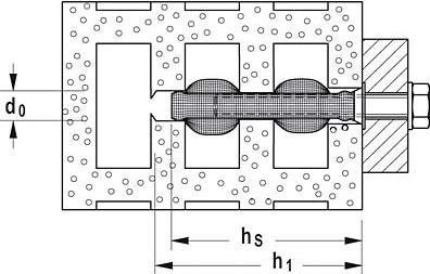 Productafbeelding Fischer FIS 050470 Ankerhuls FIS H 16x85 N (20 Pcs.)
