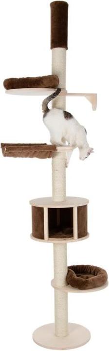 Produktbild GeoP Katzenbaum Deckenspanner Natural Paradise XL (Dunkelbraun)