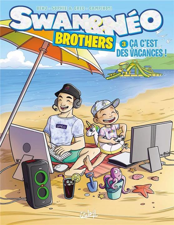 Image du produit Swan & Néo : brothers (Français, Benj, Sophie & Greg, Campinoti Paolo, 2023)