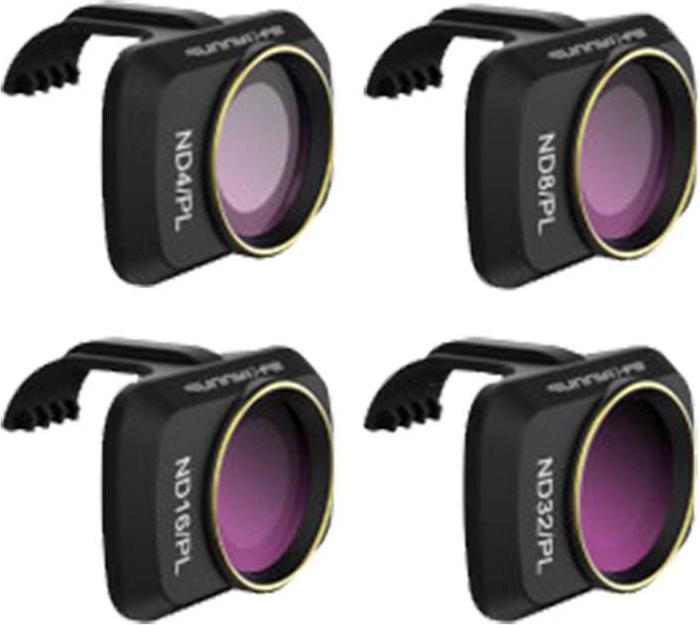 Produktbild Sunnylife Set of 4 filters ND-PL 4/8/16/32 for DJI Mini 2 (MM-FI9255) (Drohnen Filter, DJI Mini 2)
