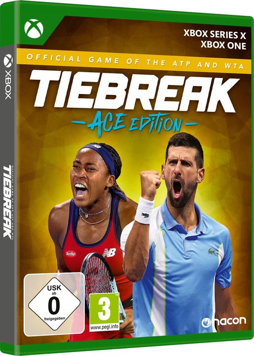 Actual product image Nacon Gaming TIEBREAK: Official Game of the ATP and WTA (Xbox Series X, Xbox One S, DE)
