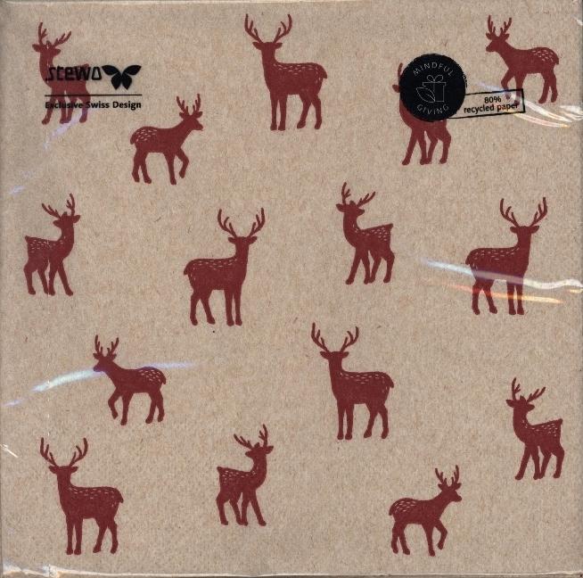 Image du produit Stewo Serviettes de Noël (20 x, 33 x 33 cm)