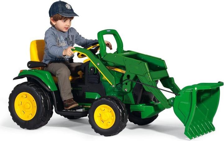 Image du produit Peg Perego Tracteur John Deere avec chargeur frontal 12V moteur électrique