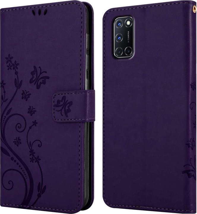 Immagine prodotto Cadorabo Custodia per Oppo A72 Flower Book (Oppo A72)