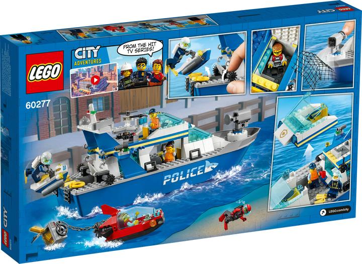 Image du produit LEGO City - Bateau de police (60277, LEGO City)
