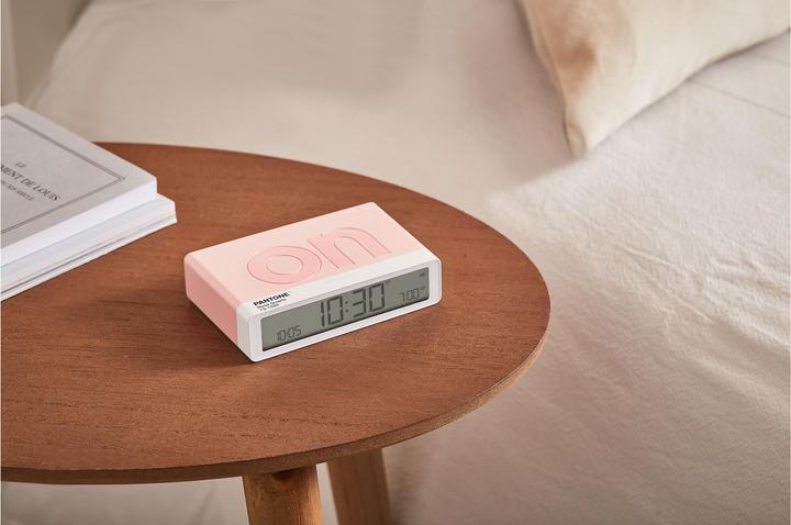 Immagine prodotto Lexon Digitalwecker Flip Classic Pantone Rose Quartz