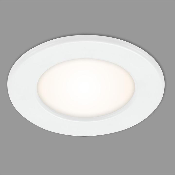 Produktbild Briloner LED Einbauleuchte dimmbar IP44 6W 450 lm 3000 K warmwei rund wei 115/100 mm 230V (450 lm)
