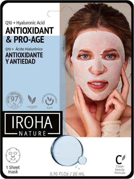 Actual product image Iroha Nature Nature - Tissue Face Mask Anti-Wrinkles (20 ml)