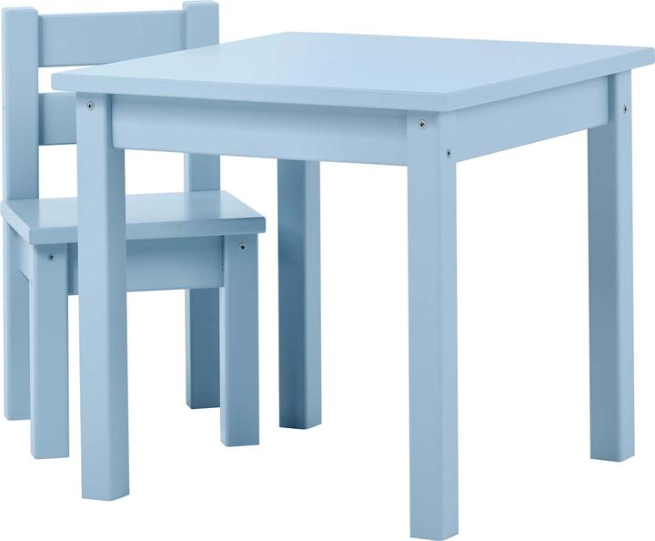 Produktbild Hoppekids Kindersitzgruppe MADS mit 1 Stuhl und 1 Tisch - Dream Blue (Kindersitzgruppe)