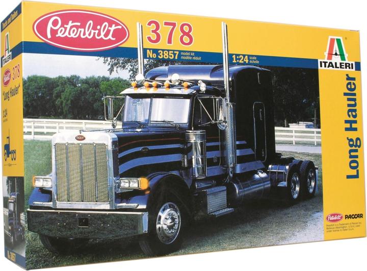 Actual product image Italeri Peterbilt 378 Long Hauler