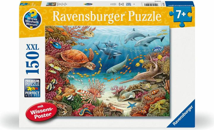 Produktbild Ravensburger Meerestiere am Korallenriff (150 Teile)