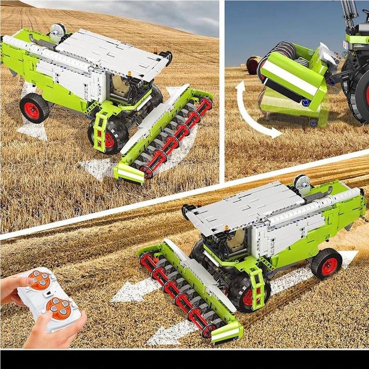 Actual product image Mould King Claas Lexion 760 harvester