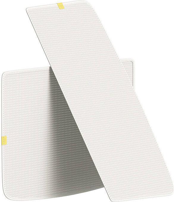 Actual product image Baseus Sunshade for Tesla Model Y T-Space Series - double layer (white)