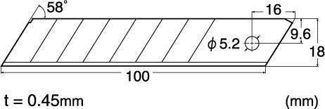 Produktbild OK-Line Ersatzklingen (Ersatzklinge)