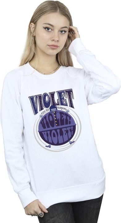 Produktbild Willy Wonka & the Chocolate Factory Violet Turning Violet Sweatshirt (XL)