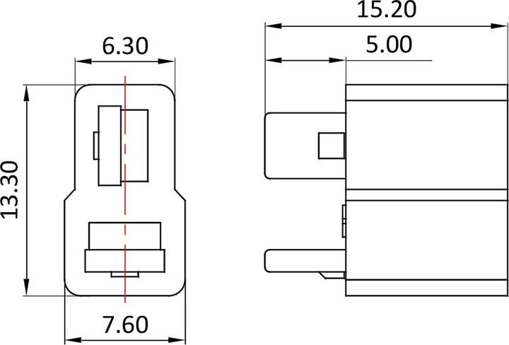 Produktbild Jamara Hochstromstecker -buchse Lipo paar