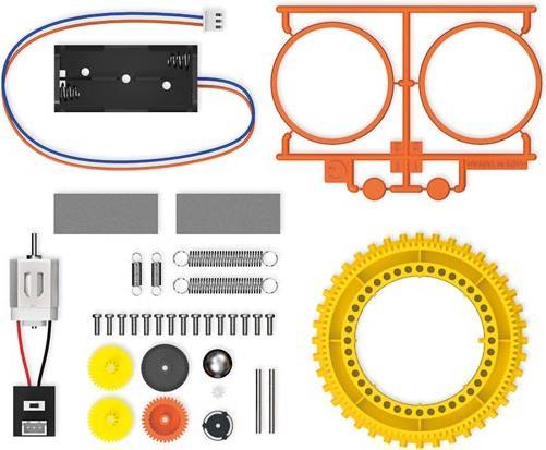 Actual product image Velleman Robot 5-in-1 kit