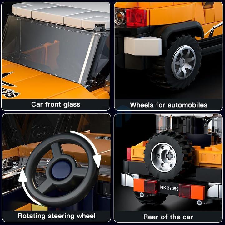 Actual product image Mould King FJ Cruiser
