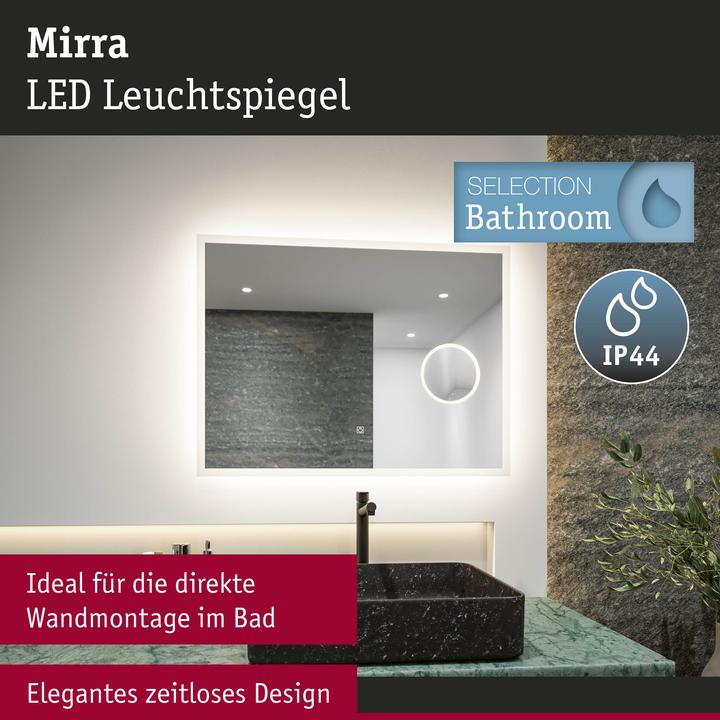 Actual product image Paulmann Leuchtspiegel Mirra Kosmetik (80 x 60 cm)