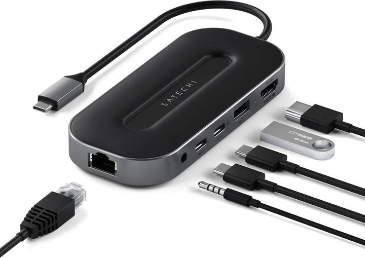 Actual product image Satechi ST-U4MGEM (USB-C, 7 Ports)
