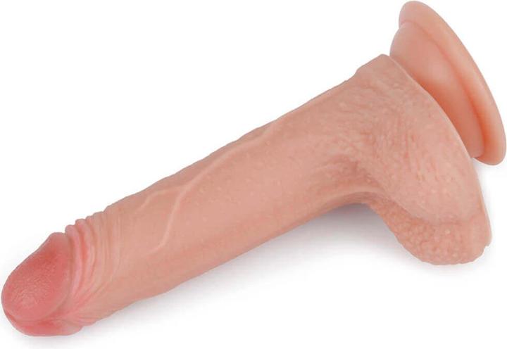 Actual product image Lovetoy Dildo Nature Liquid Silicone 7inch