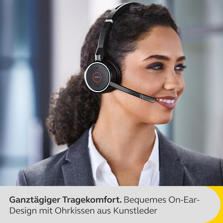 Actual product image Jabra Evolve 75 SE Duo inkl. Link 380 (Wireless, USB-A)
