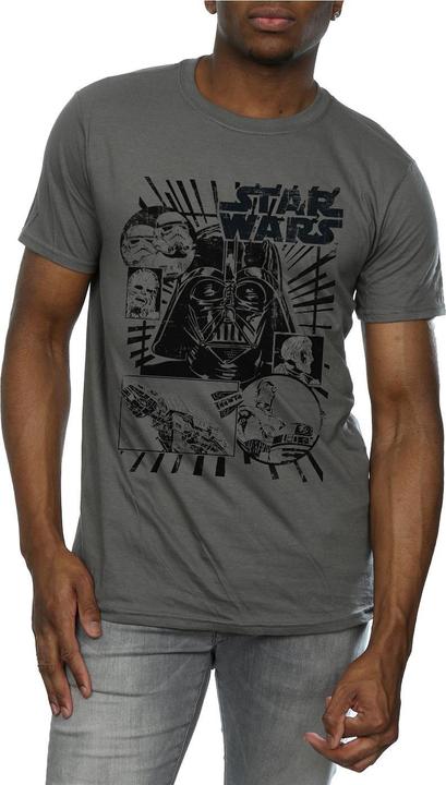 Image du produit Star Wars - T-shirt DARTH VADER MONTAGE - Homme (XXL)