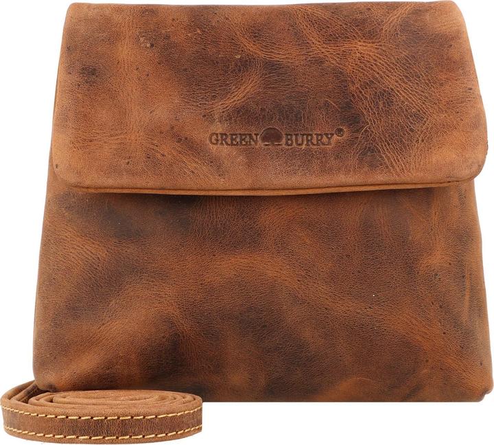 Produktbild Greenburry Vintage Umhängetasche Leder 25 cm