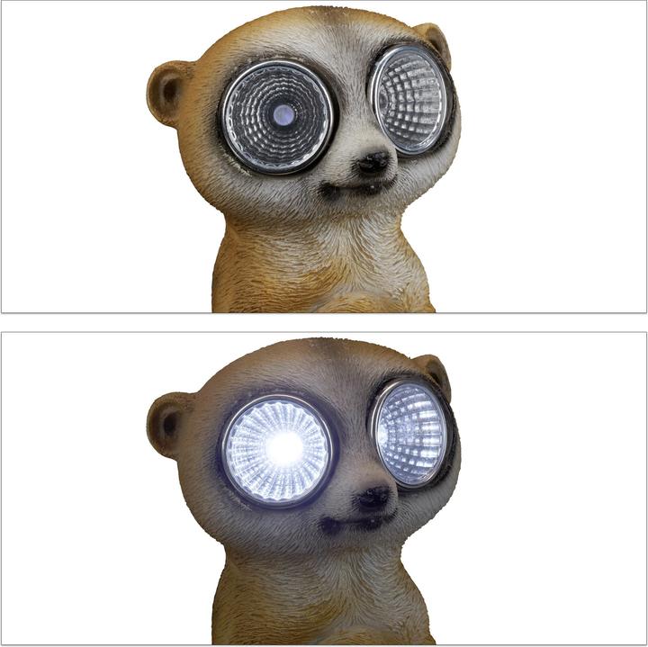 Actual product image Relaxdays Meerkat Garden Ornament