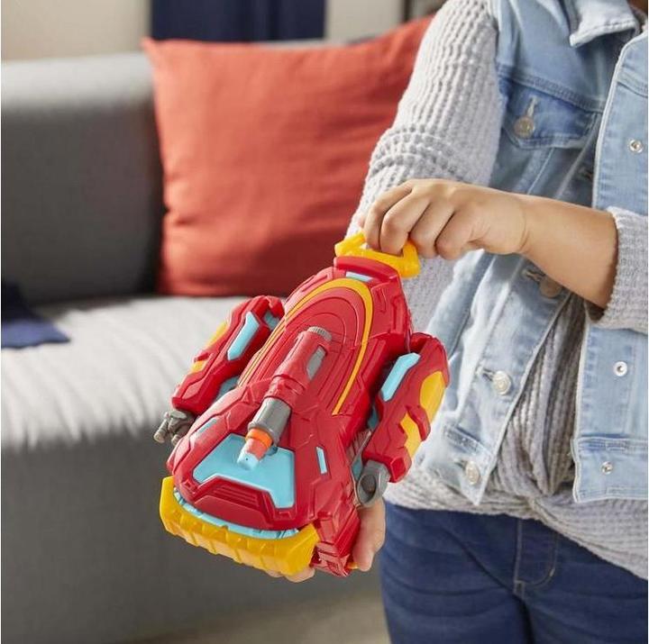 Image du produit Nerf Avengers - Mech Strike Iron Man - Strikeshot Gauntlet (F0266)