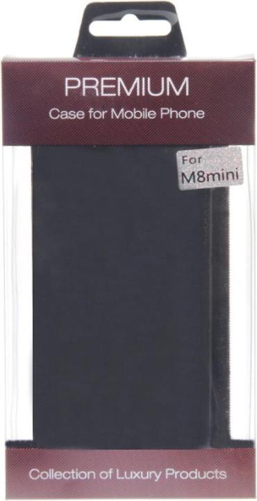 Image du produit OEM Étui à clapet en cuir fin HTC M8 mini - Noir (HTC One Mini 2)