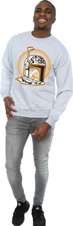 Immagine prodotto Star Wars Boba Fett Dia De Los Muertos Felpa Uomo (XL)