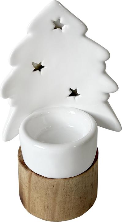 Immagine prodotto HTI-Living Teelichthalter Weihnachtsbaum Porzellan (H, B)