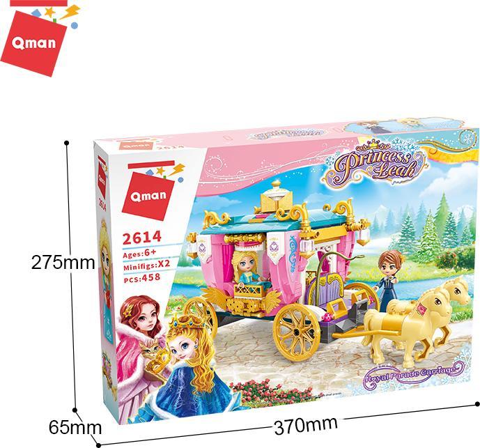 Actual product image Qman Royal carriage princess Leah
