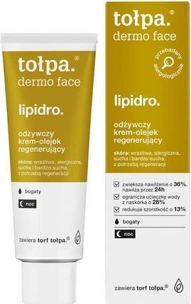 Produktbild Tolpa Dermo Face Lipidro Nourishing Regenerating Cream-Oil Rich Night 40ml (Körperöl, 40 ml)