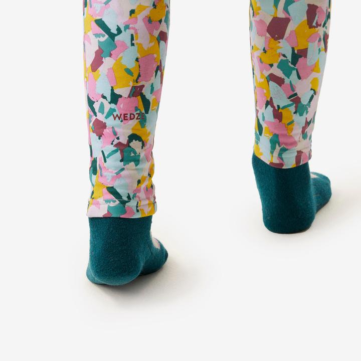 Immagine prodotto Wedze Pantaloni funzionali da sci per bambini - BL 500 con motivo (146)